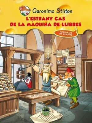 cover image of L'estrany cas de la màquina dels llibres